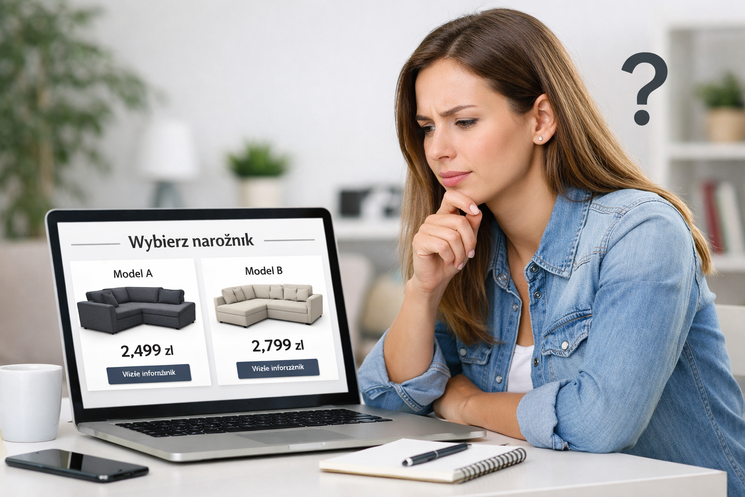 Jak kupić wygodny narożnik przez internet, nie siadając na nim?