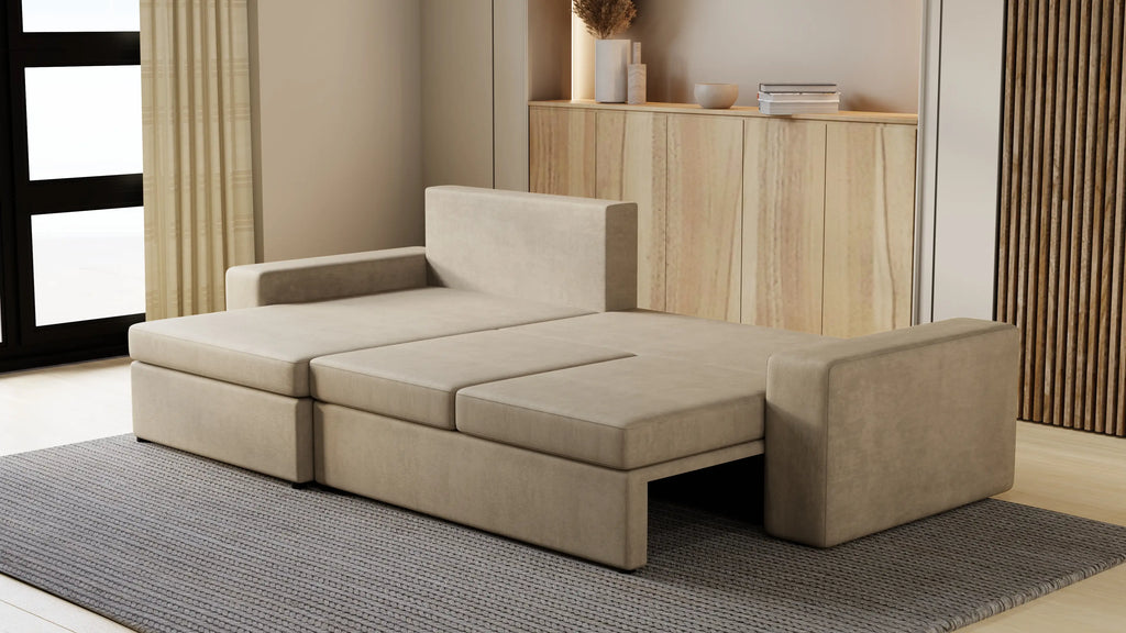 Kubo XL narożnik do salonu – rozkładany, z pojemnikiem