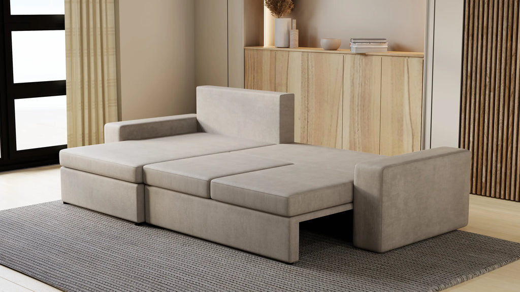 Kubo XL narożnik do salonu – rozkładany, z pojemnikiem