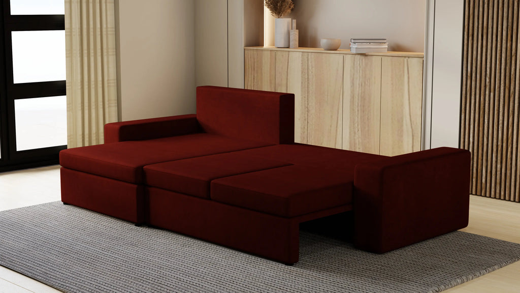 Kubo XL narożnik do salonu – rozkładany, z pojemnikiem