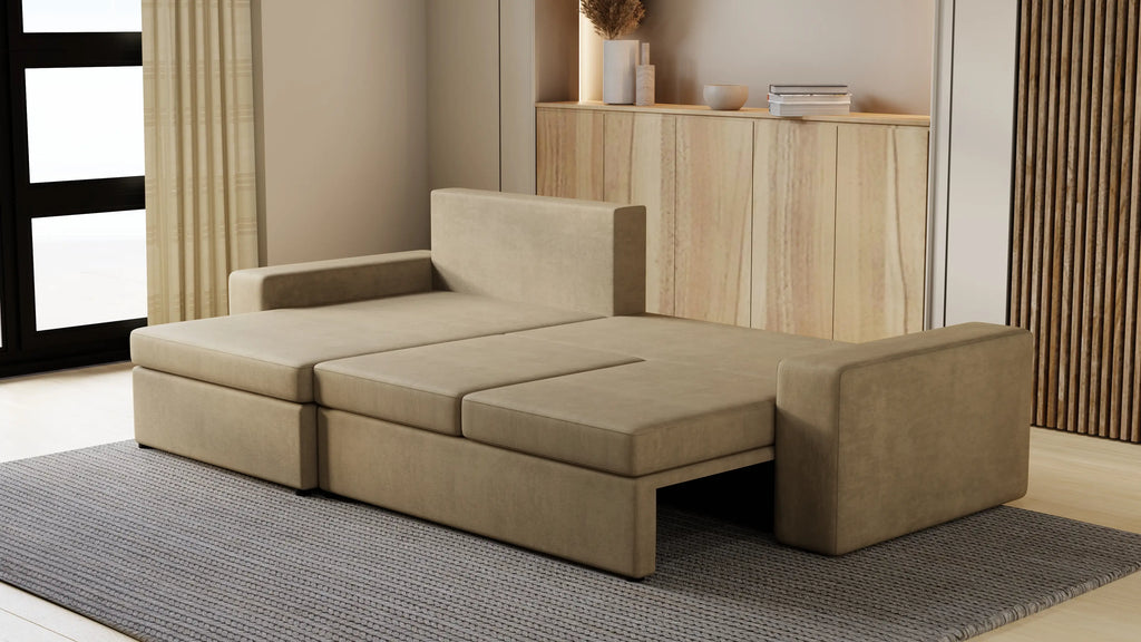 Kubo XL narożnik do salonu – rozkładany, z pojemnikiem