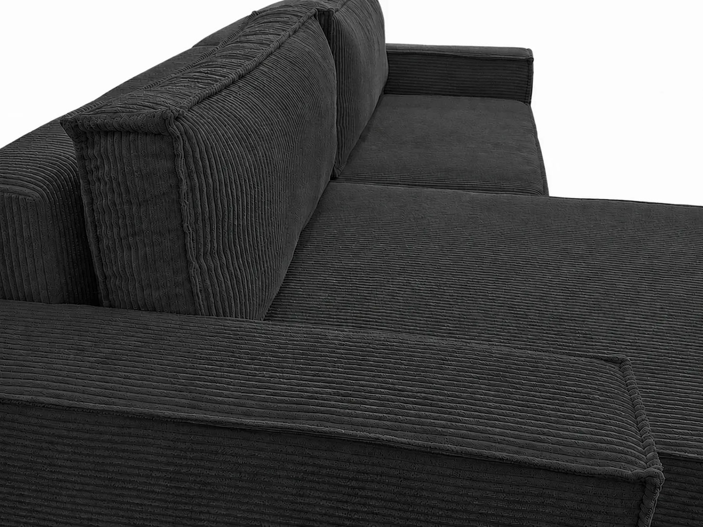 Narożnik Mono uniwersalny z funkcją spania i pojemnikiem – 245 cm