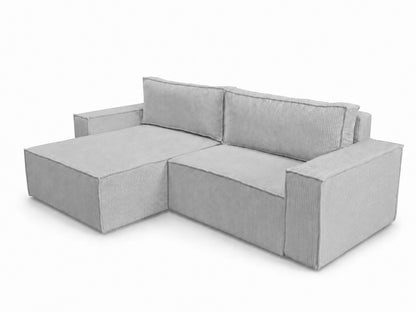 Narożnik Mono uniwersalny z funkcją spania i pojemnikiem – 245 cm