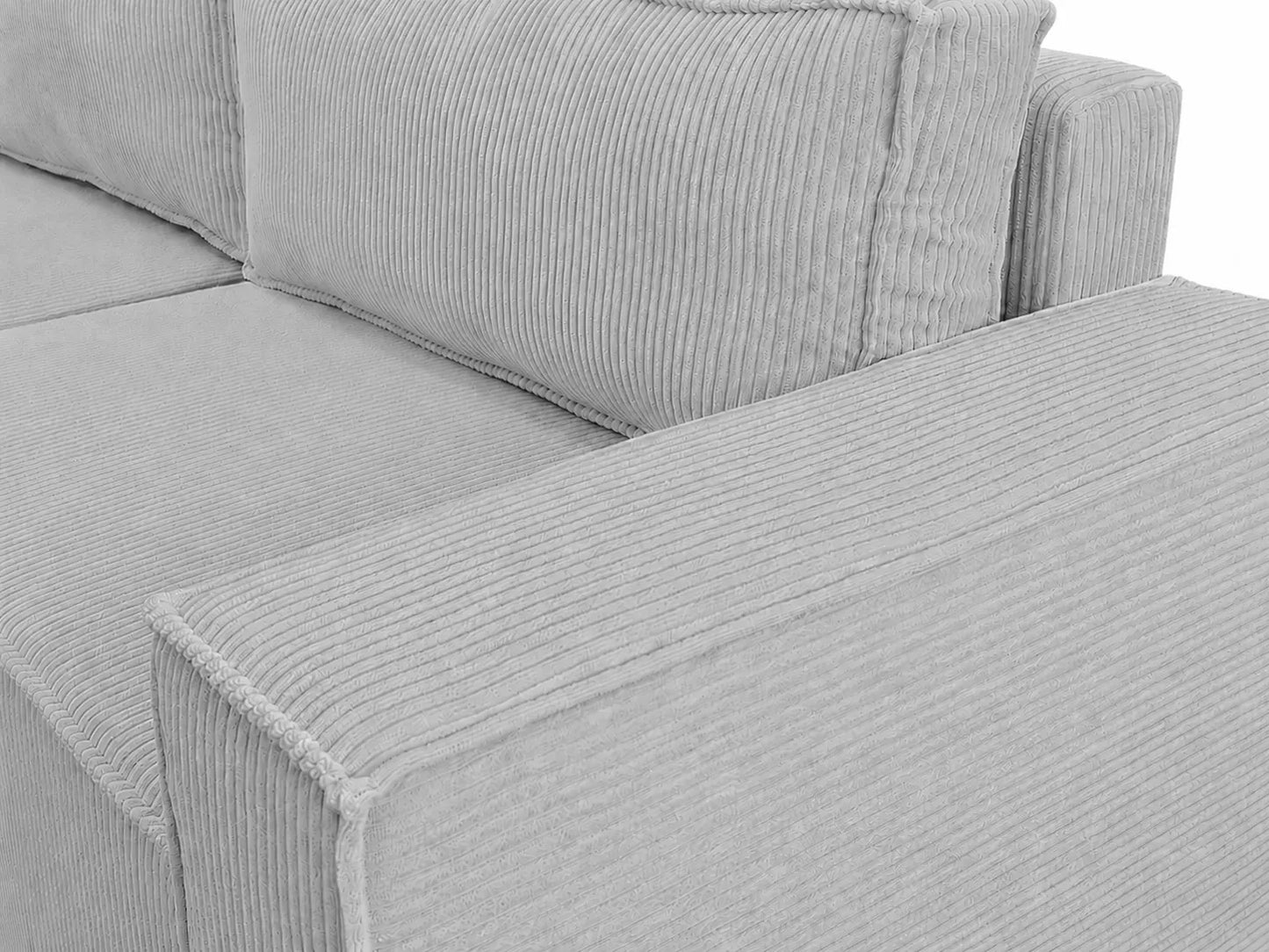 Narożnik Mono uniwersalny z funkcją spania i pojemnikiem – 245 cm