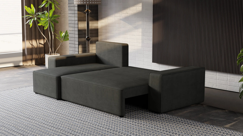 Narożnik Nexo – uniwersalny, rozkładany, z pojemnikiem