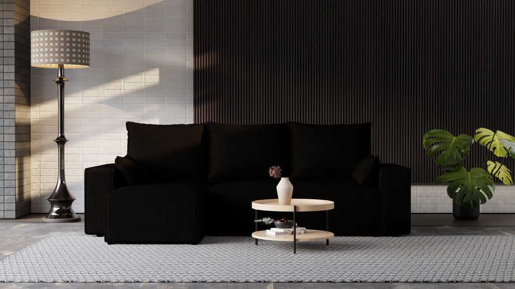 Narożnik Nexo – uniwersalny, rozkładany, z pojemnikiem