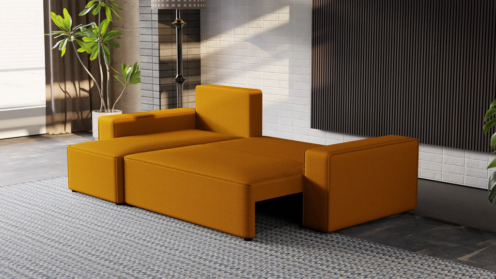 Narożnik Nexo L uniwersalny – funkcja spania, pojemnik na pościel