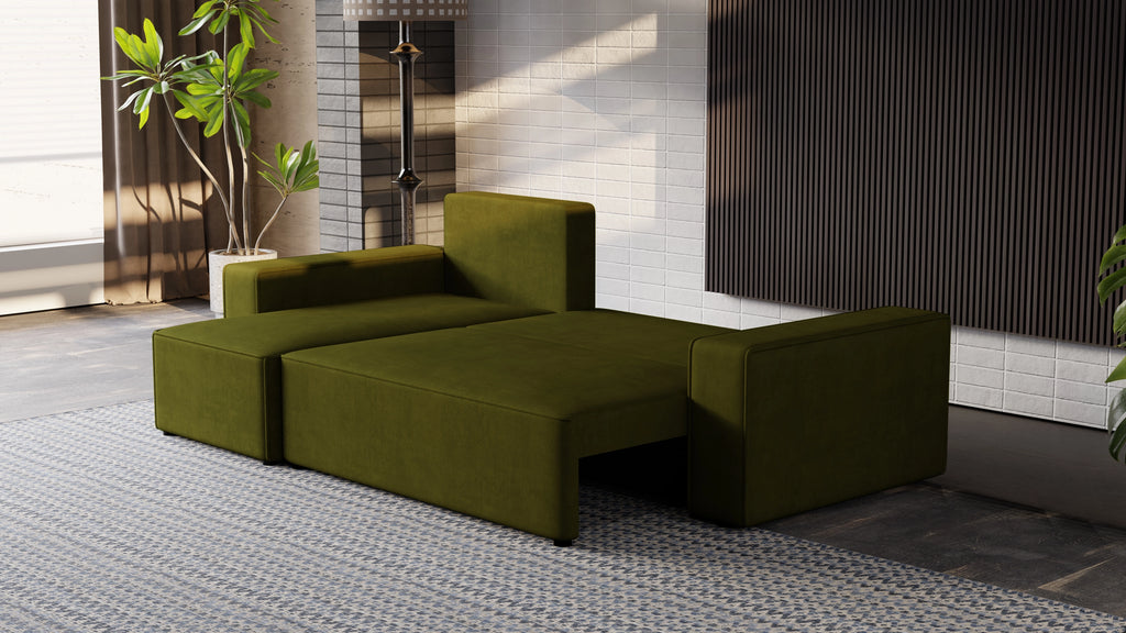 Narożnik Nexo – uniwersalny, rozkładany, z pojemnikiem