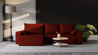 Nexo XL – narożnik XL z funkcją spania 231×130 i pojemnikiem