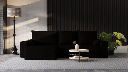 Nexo XL – narożnik XL z funkcją spania 231×130 i pojemnikiem