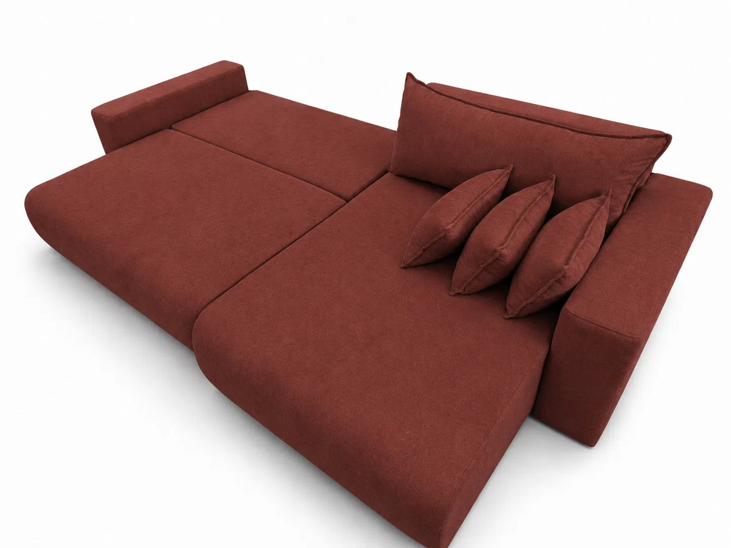 Narożnik SENSO XL 275 cm – rozkładany z funkcją spania i pojemnikiem