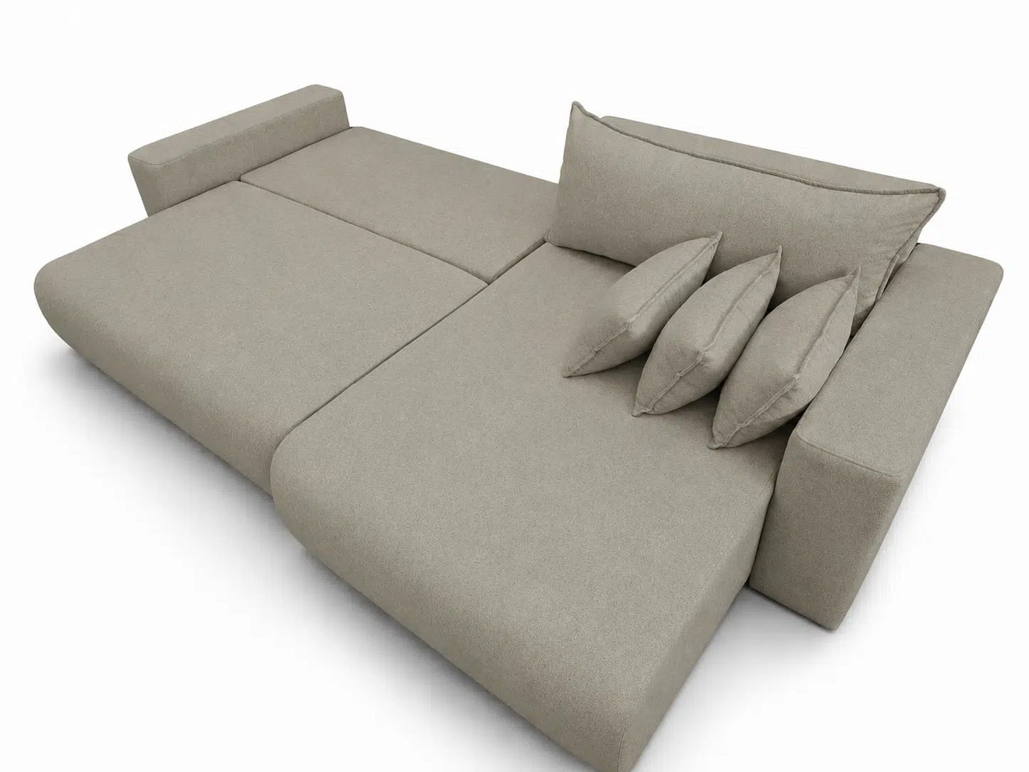 Narożnik SENSO XL 275 cm – rozkładany z funkcją spania i pojemnikiem