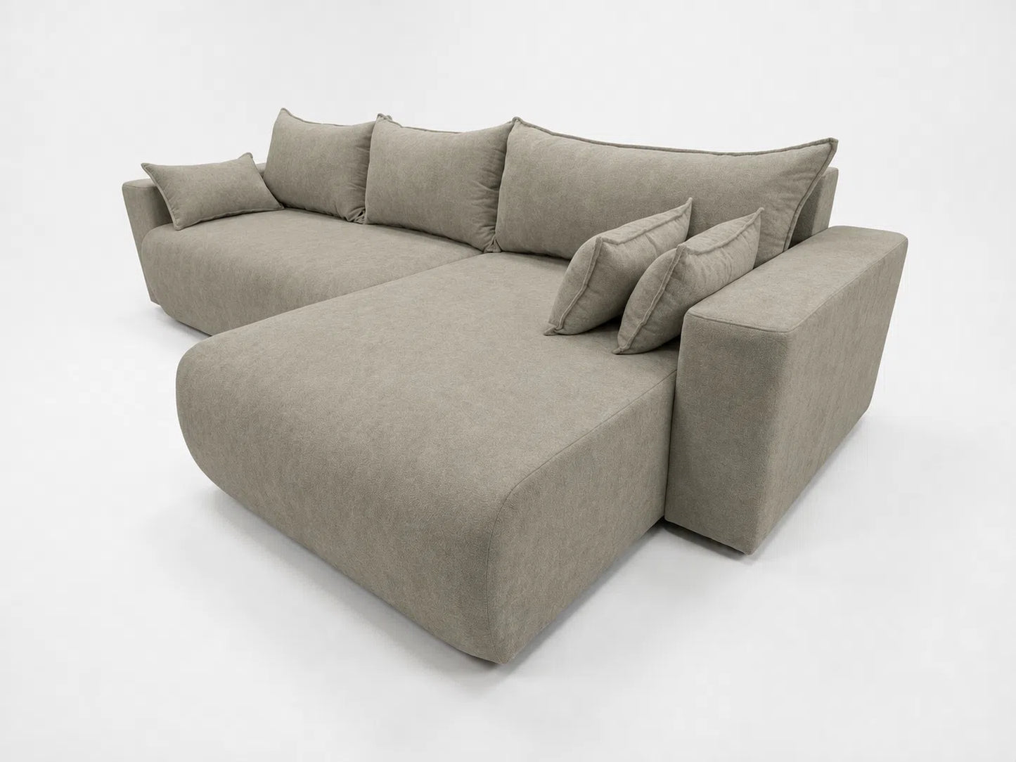 Narożnik SENSO XL 275 cm – rozkładany z funkcją spania i pojemnikiem