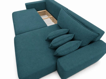 Narożnik SENSO XL 275 cm – rozkładany z funkcją spania i pojemnikiem