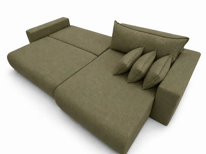 Narożnik SENSO XL 275 cm – rozkładany z funkcją spania i pojemnikiem