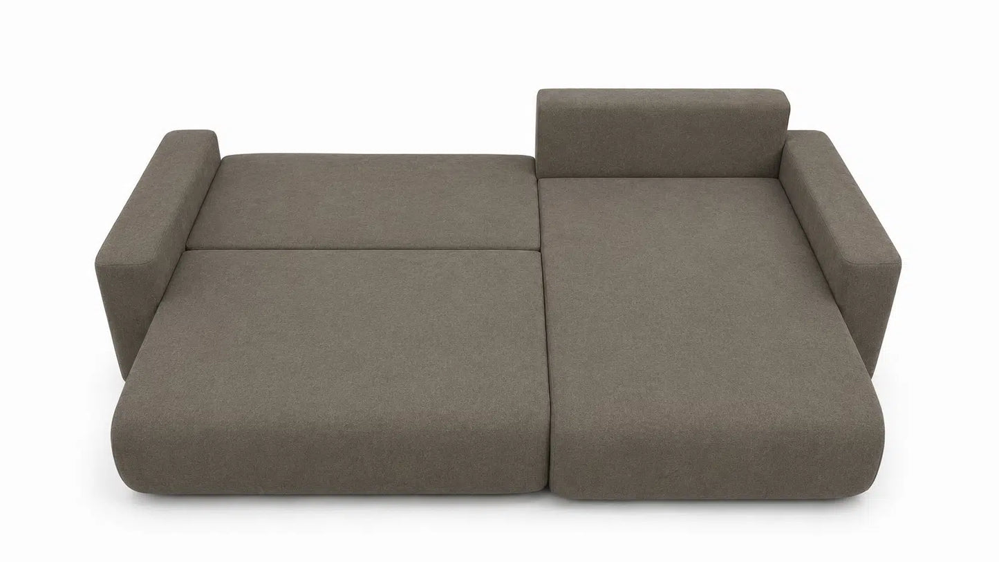 Narożnik SENSO XL 275 cm – rozkładany z funkcją spania i pojemnikiem