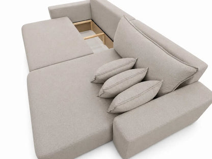 Narożnik SENSO XL 275 cm – rozkładany z funkcją spania i pojemnikiem