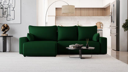 SENSO XL – narożnik z pojemnikiem na pościel, Onega łatwoczyszcząca WaterStop