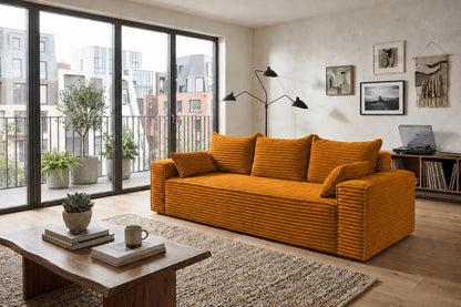 Sofa ELIA z funkcją spania i pojemnikiem