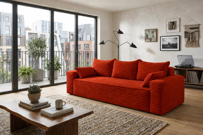 Sofa ELIA z funkcją spania i pojemnikiem