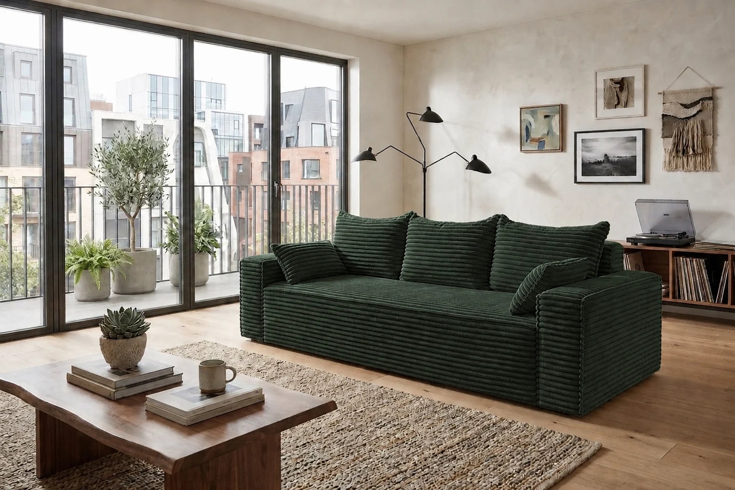 Sofa ELIA z funkcją spania i pojemnikiem