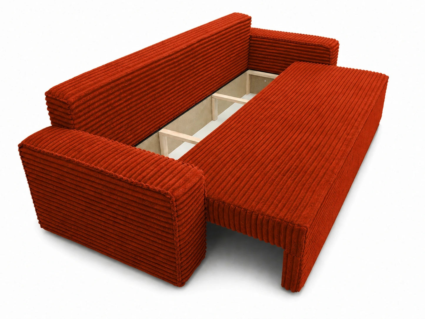 Sofa ELIA z funkcją spania i pojemnikiem