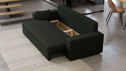 Sofa rozkładana LEMA 3-osobowa – Onega łatwoczyszcząca WaterStop
