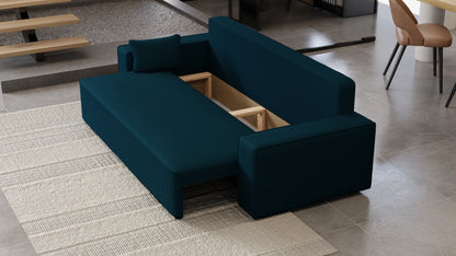 Sofa rozkładana LEMA 3-osobowa – Onega łatwoczyszcząca WaterStop