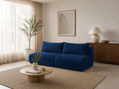 Sofa Loren 200 cm z funkcją spania – gruby sztruks Ambience