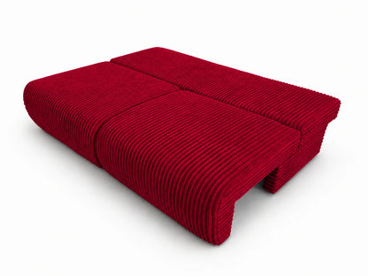 Sofa Loren 200 cm z funkcją spania – gruby sztruks Ambience
