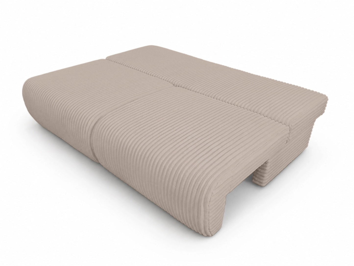 Sofa Loren 200 cm z funkcją spania – gruby sztruks Ambience