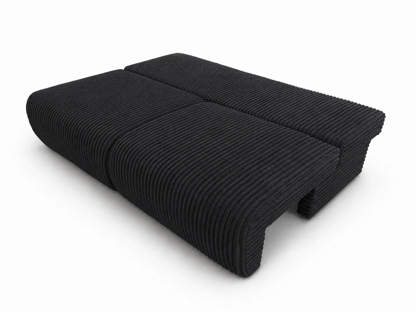 Sofa Loren 200 cm z funkcją spania – gruby sztruks Ambience