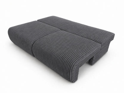 Sofa Loren 200 cm z funkcją spania – gruby sztruks Ambience