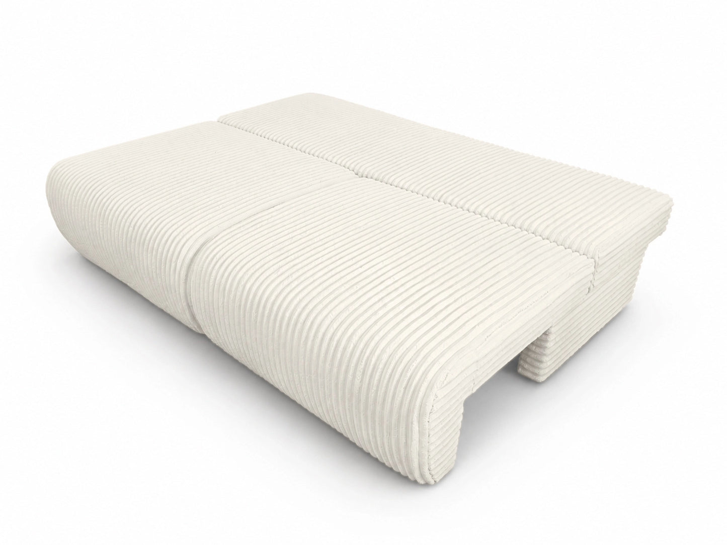 Sofa Loren 200 cm z funkcją spania – gruby sztruks Ambience