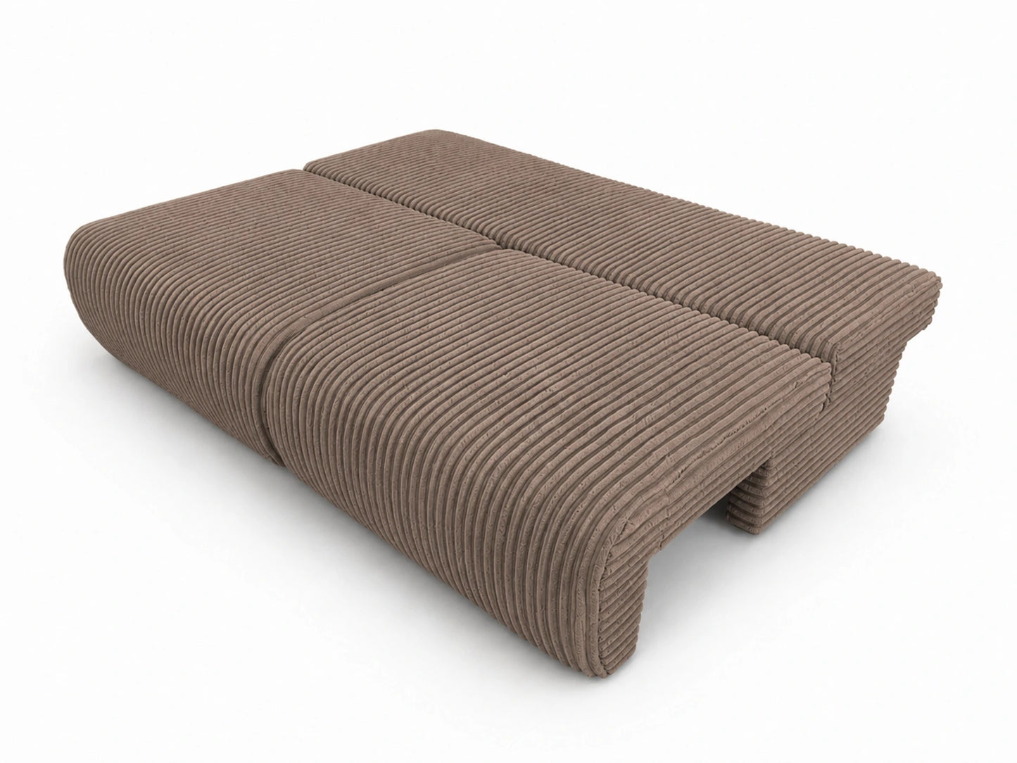 Sofa Loren 200 cm z funkcją spania – gruby sztruks Ambience