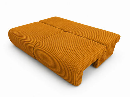 Sofa Loren 200 cm z funkcją spania – gruby sztruks Ambience