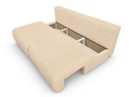 Sofa Loren 200 cm z funkcją spania – gruby sztruks Ambience