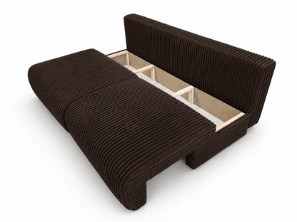 Sofa Loren 200 cm z funkcją spania – gruby sztruks Ambience