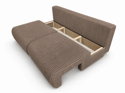 Sofa Loren 200 cm z funkcją spania – gruby sztruks Ambience
