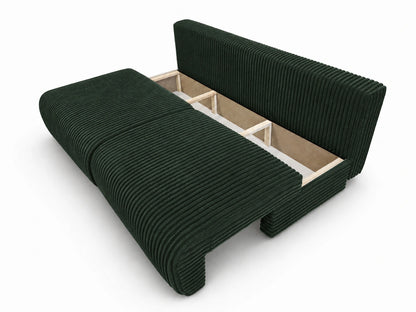 Sofa Loren 200 cm z funkcją spania – gruby sztruks Ambience
