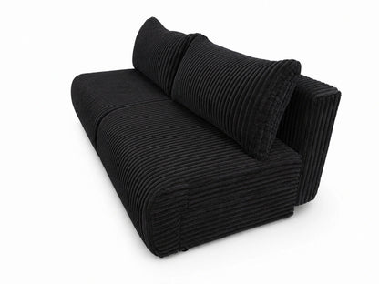 Sofa Loren 200 cm z funkcją spania – gruby sztruks Ambience