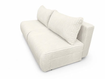 Sofa Loren 200 cm z funkcją spania – gruby sztruks Ambience