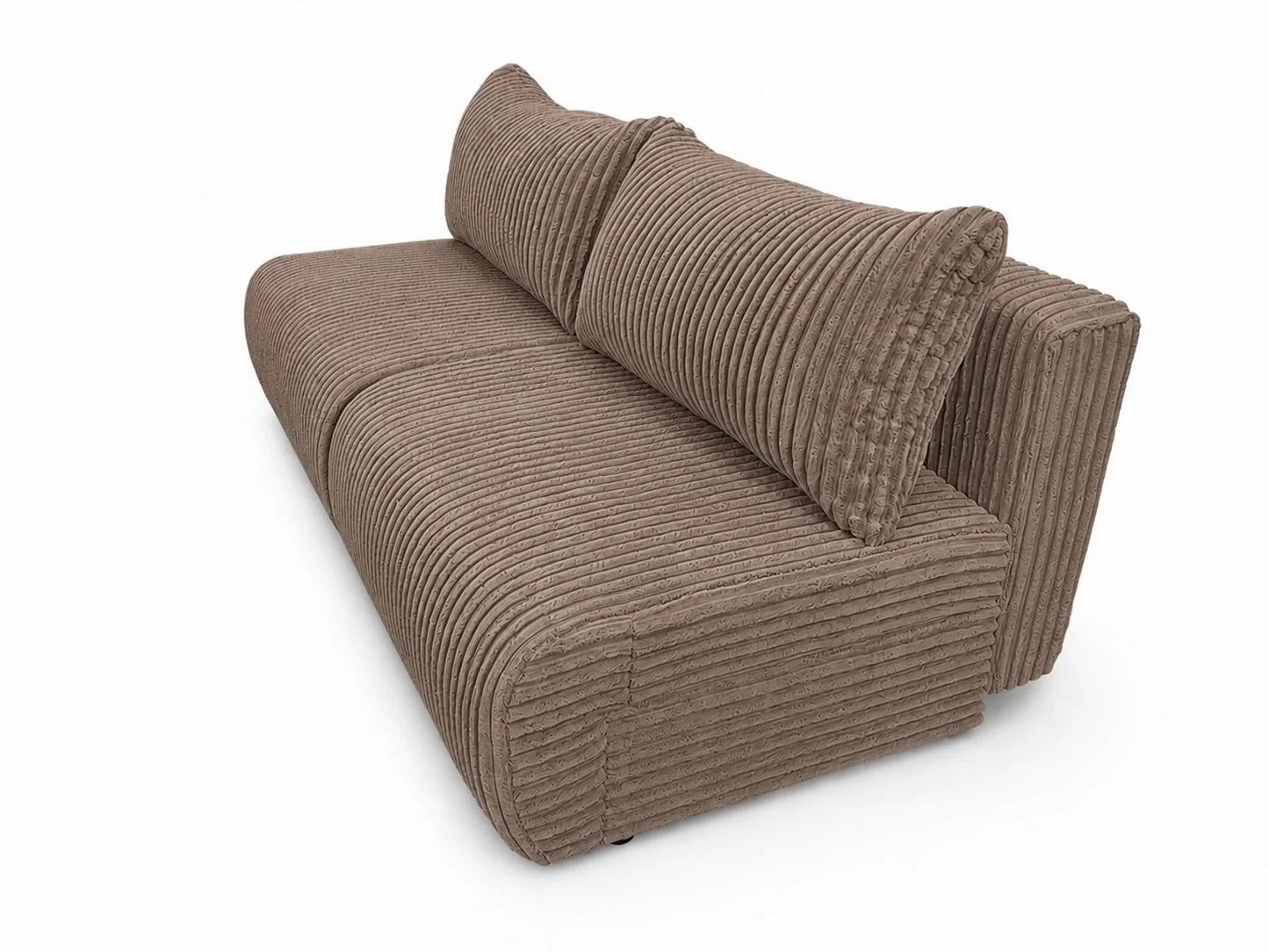 Sofa Loren 200 cm z funkcją spania – gruby sztruks Ambience