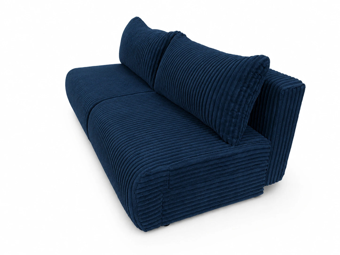 Sofa Loren 200 cm z funkcją spania – gruby sztruks Ambience