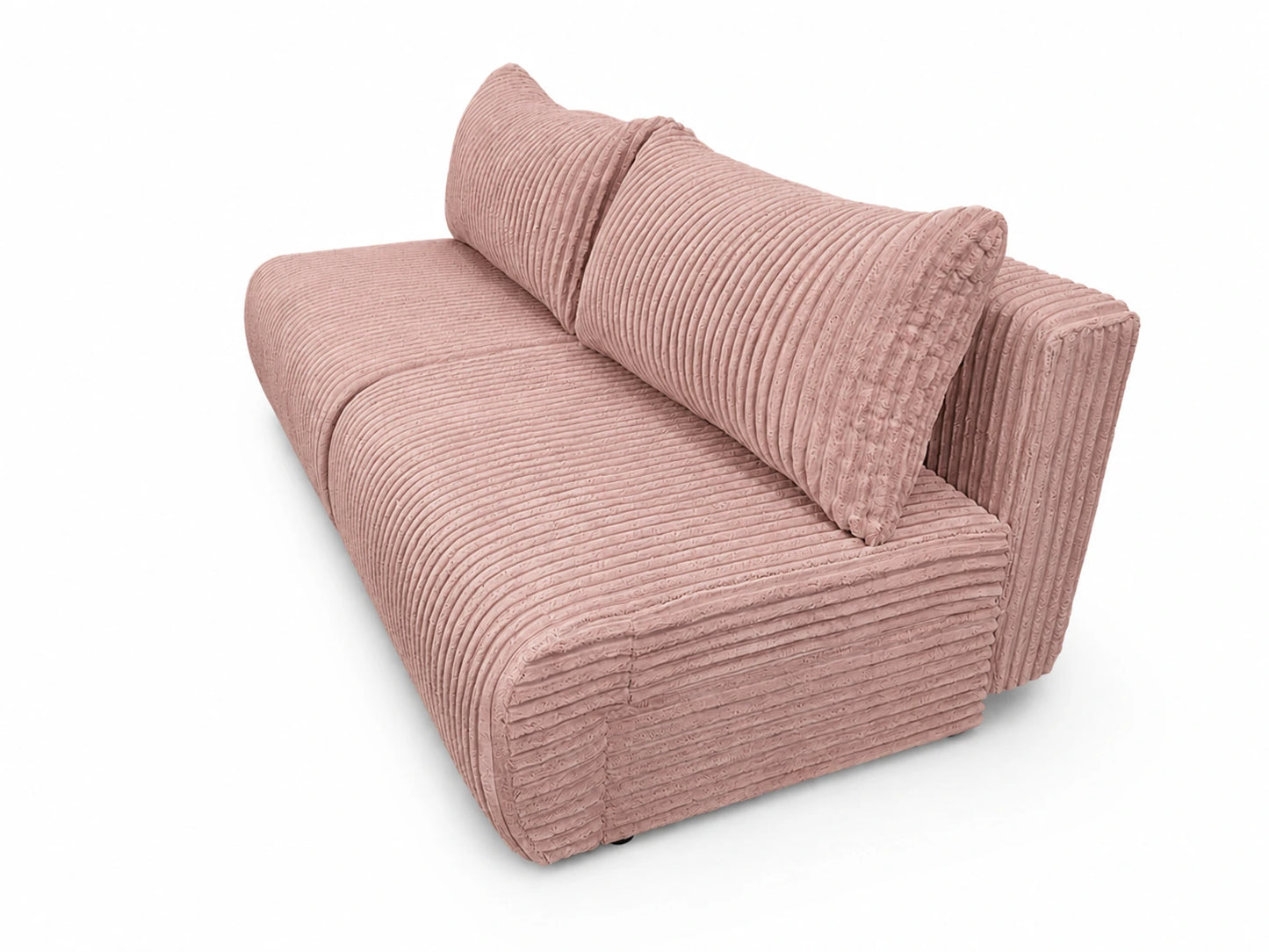 Sofa Loren 200 cm z funkcją spania – gruby sztruks Ambience
