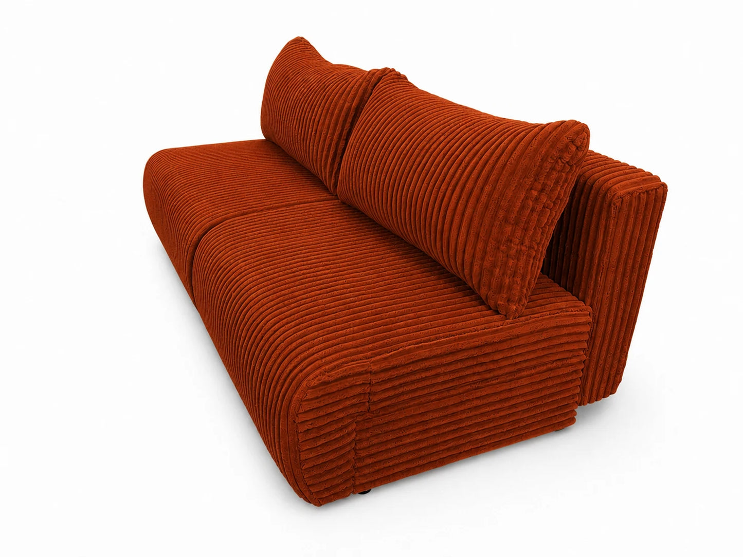 Sofa Loren 200 cm z funkcją spania – gruby sztruks Ambience