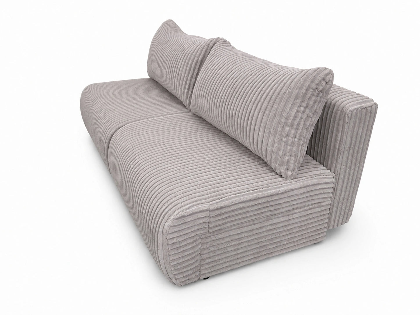 Sofa Loren 200 cm z funkcją spania – gruby sztruks Ambience