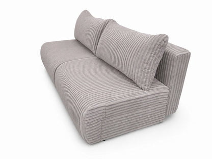 Sofa Loren 200 cm z funkcją spania – gruby sztruks Ambience