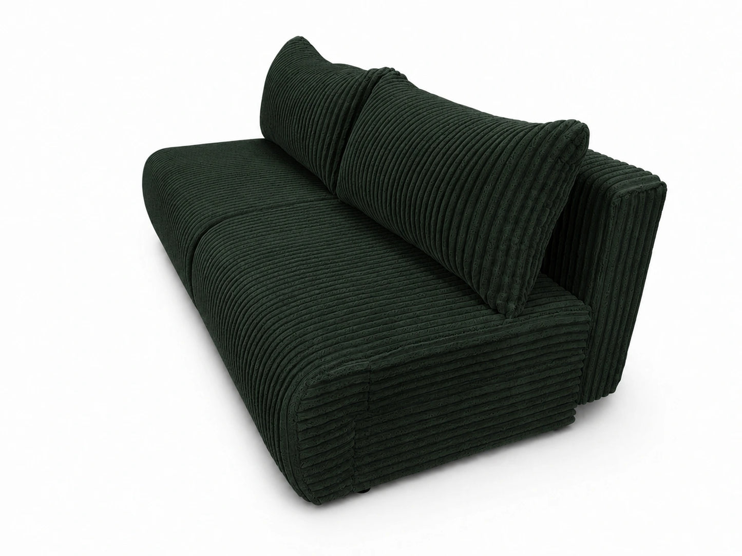 Sofa Loren 200 cm z funkcją spania – gruby sztruks Ambience