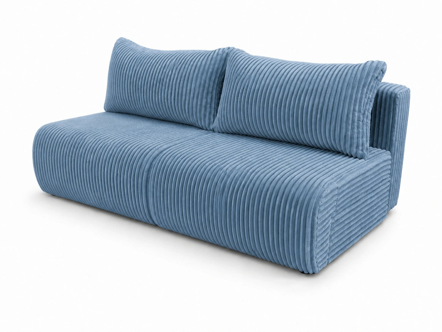 Sofa Loren 200 cm z funkcją spania – gruby sztruks Ambience